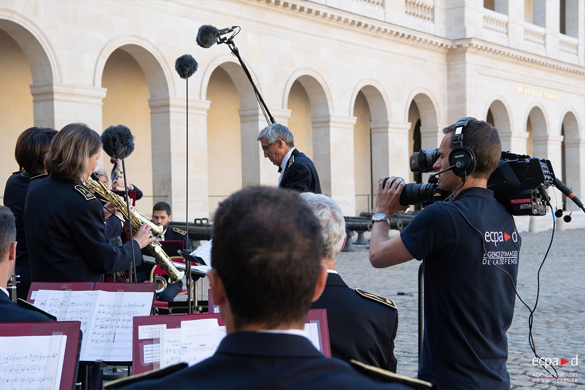 Making-of du concert caritatif du Gouverneur Militaire de Paris
