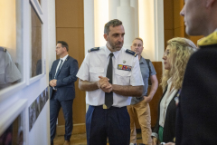Vernissage exposition photo "soldat et photographes"