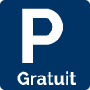 Parking visiteur gratuit