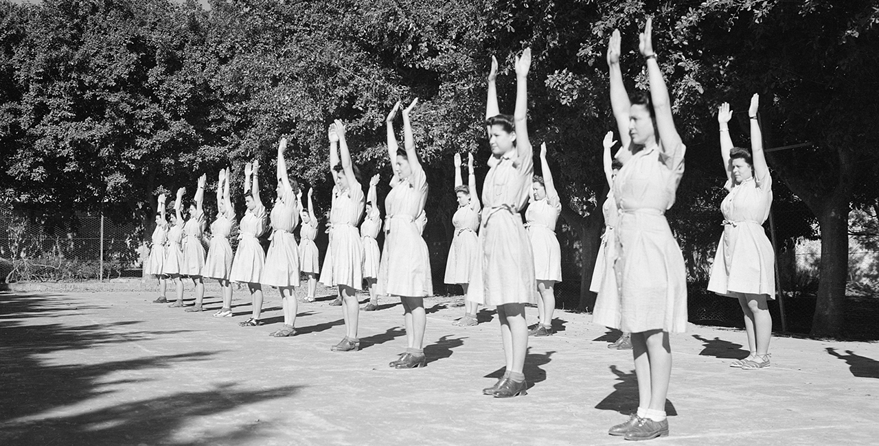 Bannière Le sport féminin dans les fonds de l’ECPAD