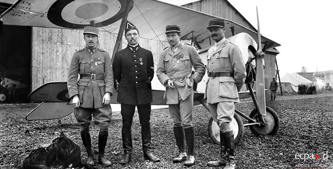 Bannière Les ailes de la liberté – Escadrille Lafayette