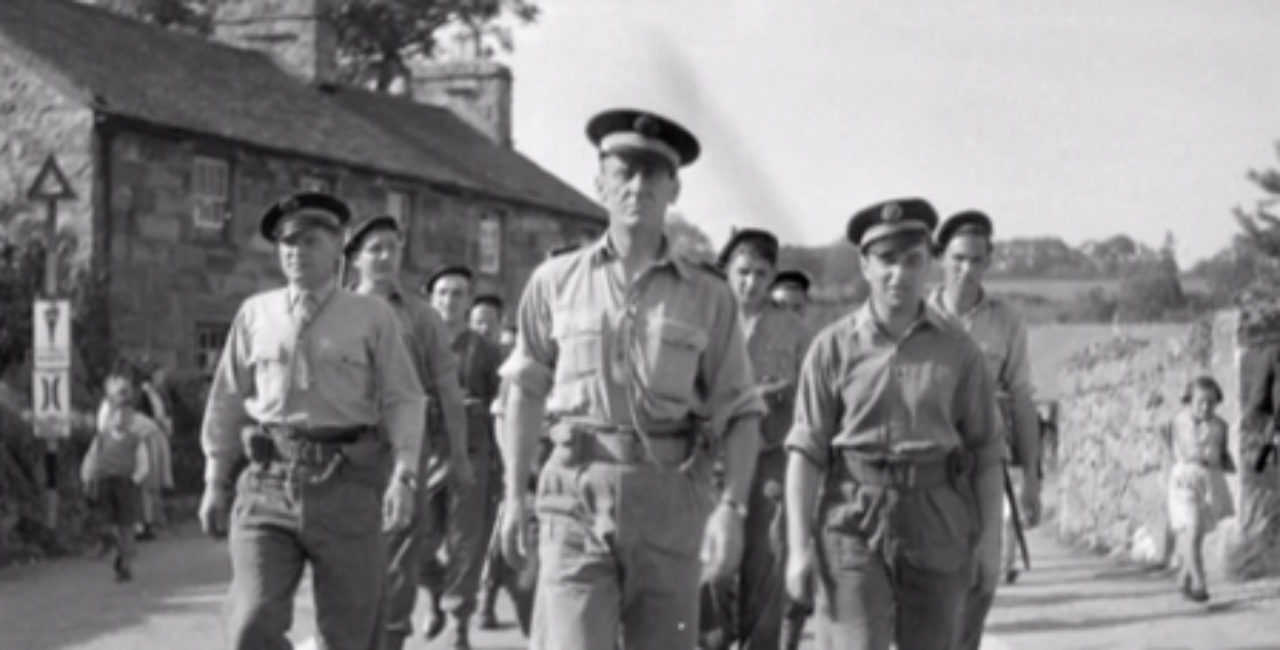 Bannière Le « commando Kieffer »