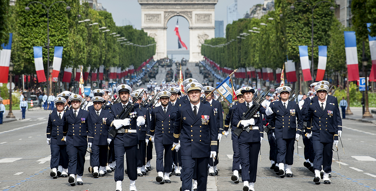 Bannière 14 juillet, une histoire française