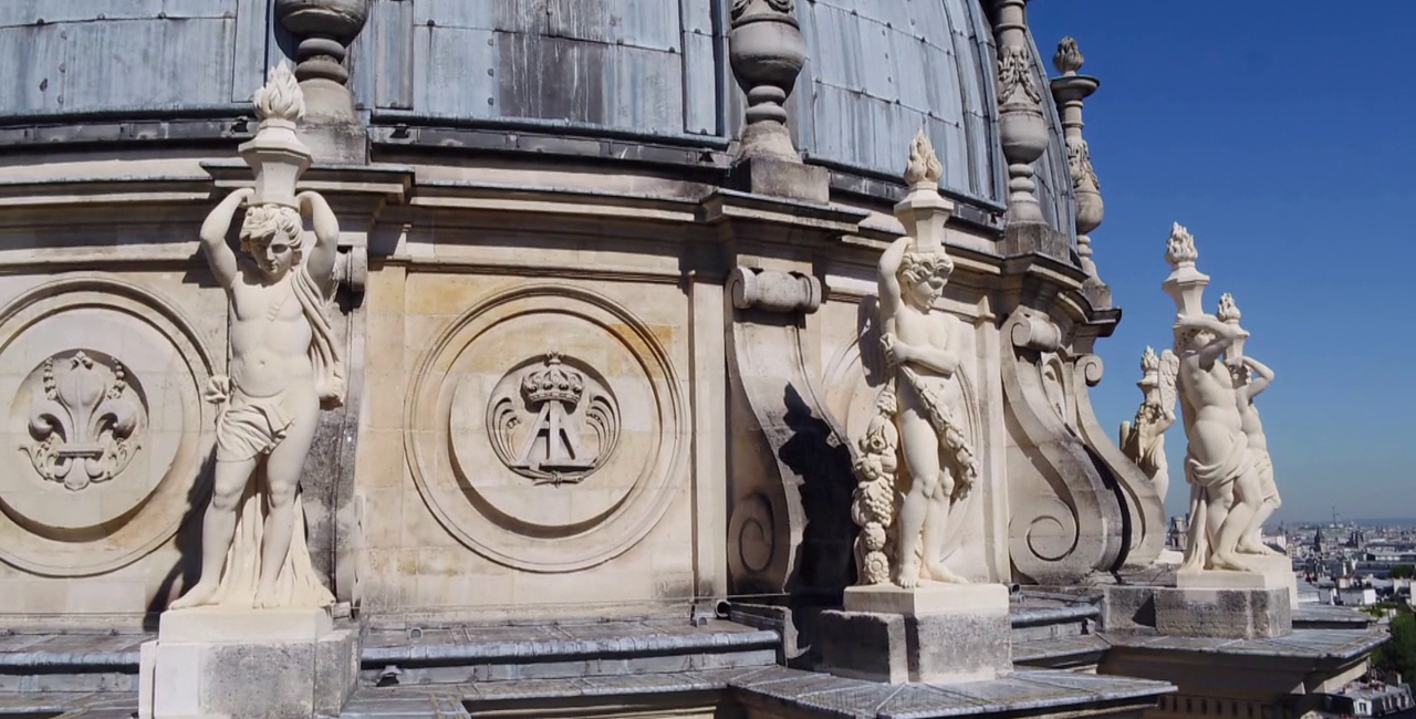 Bannière Restauration des statues du Val-de-Grâce