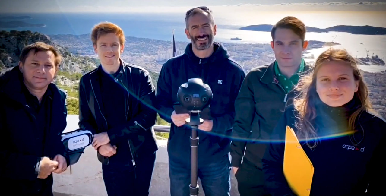 Bannière Making of d’un tournage en 360° au Mont-Faron