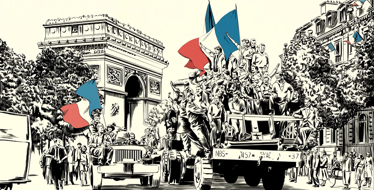 Bannière Commémoration du 8 mai 1945