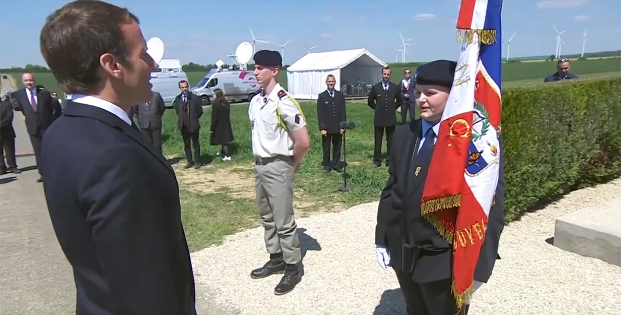 Bannière Cérémonie de commémoration des combats de Montcornet et de la Bataille de France