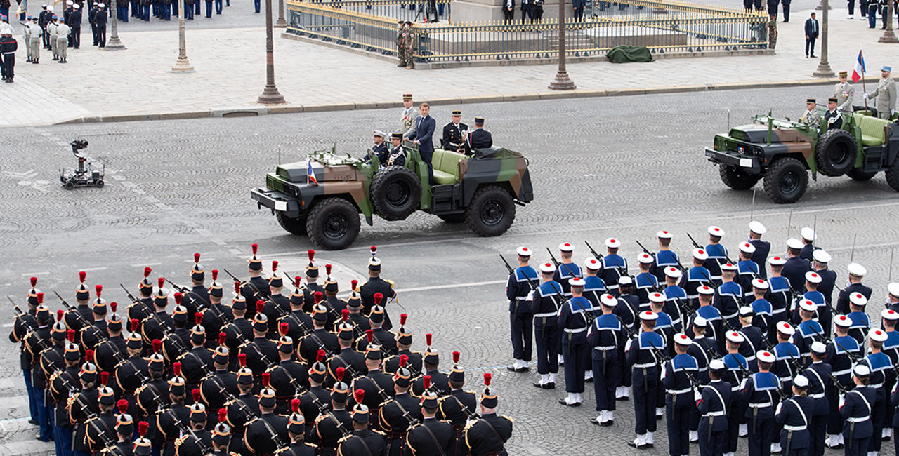 Bannière Défilé du 14 juillet 2020