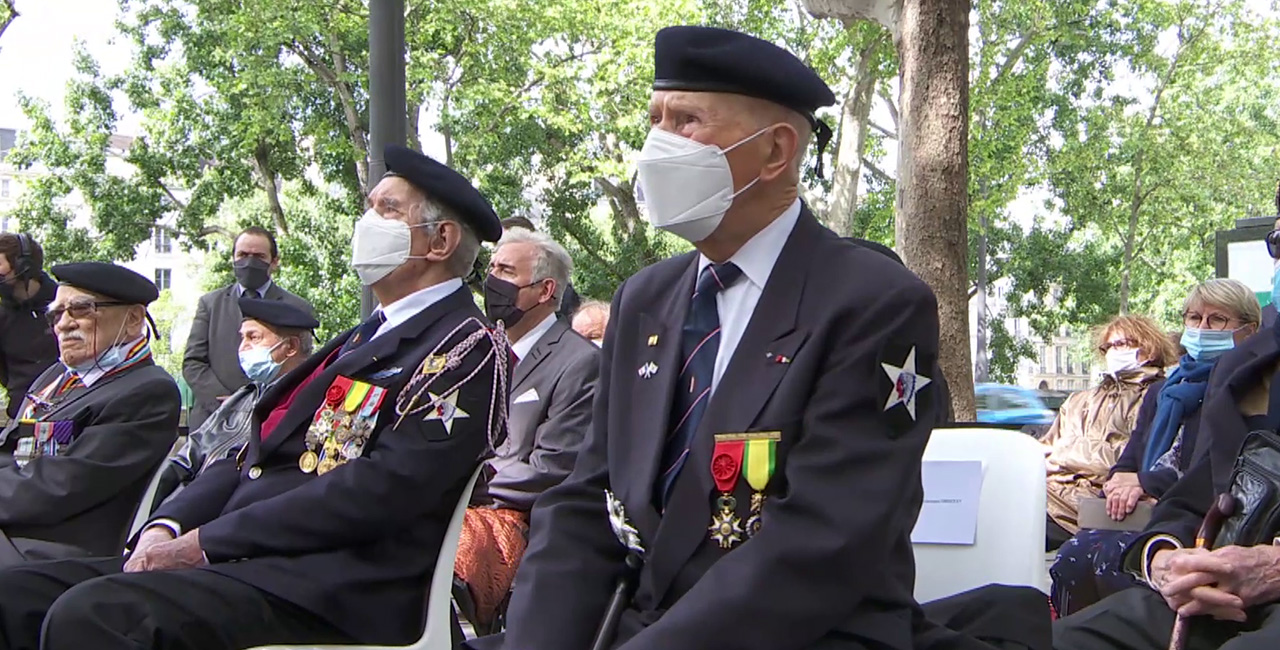 Bannière Cérémonie de commémoration du 70e anniversaire de la participation du bataillon français de l’ONU à la guerre de Corée