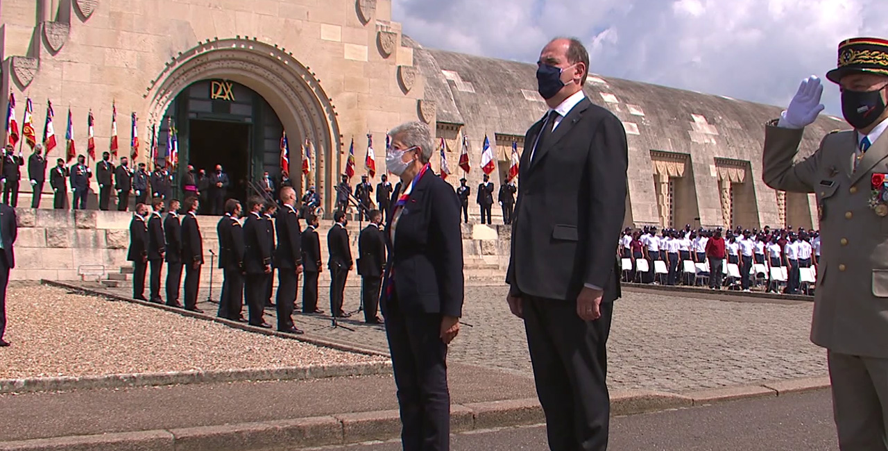 Bannière 105e anniversaire de la bataille de Verdun