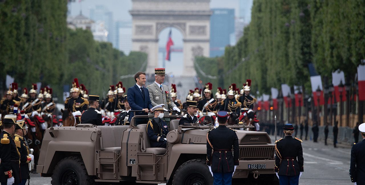 Bannière Les équipes de l’ECPAD se sont mobilisées pour le défilé du 14 Juillet