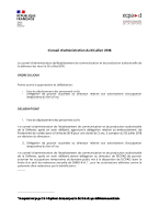 Bannière Conseil d’administration du 3 juillet 2018