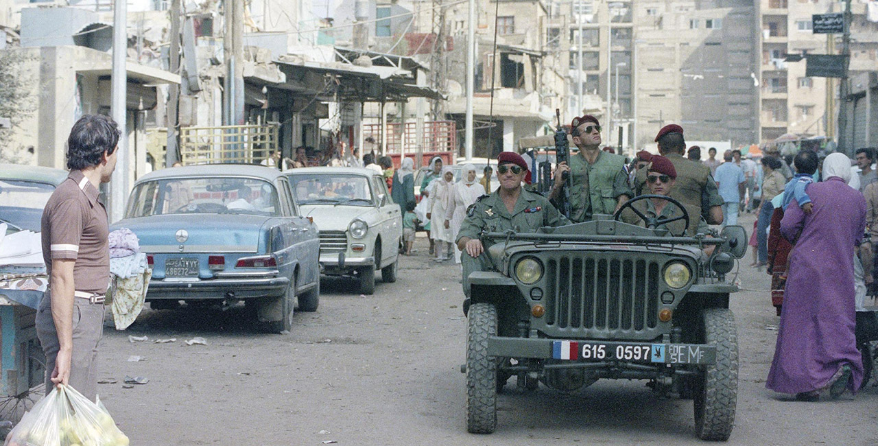 Bannière Épaulard et Diodon. Protéger Beyrouth 1982-1984, un nouveau livre de l’ECPAD