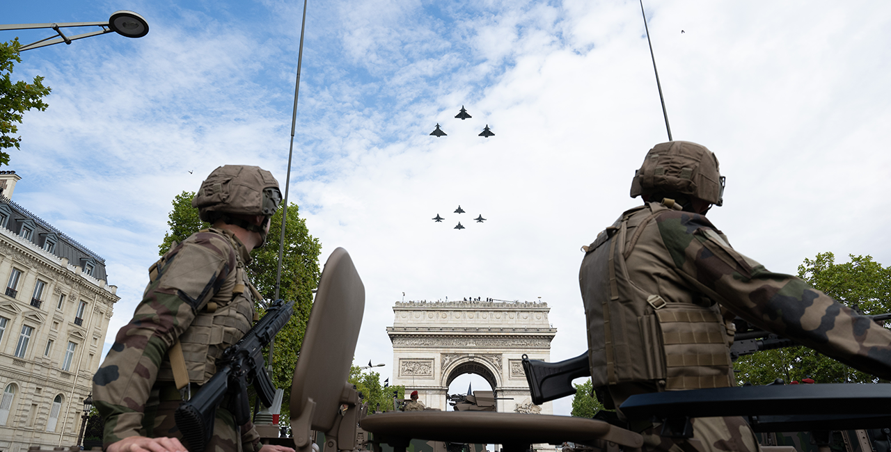 Bannière Retour sur le défilé du 14 juillet 2023