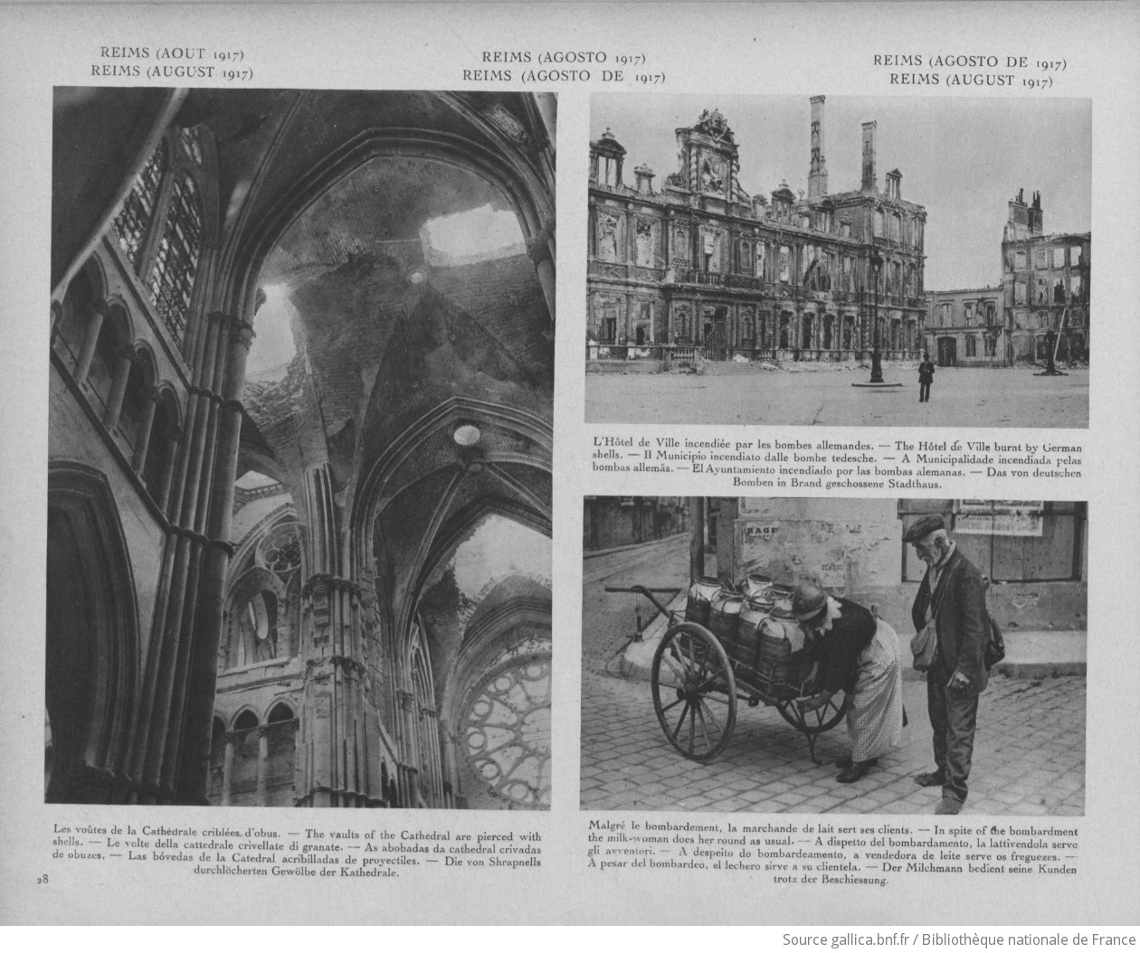 1917 : documents de la Section photographique de l'armée française. Les soldats de la France.