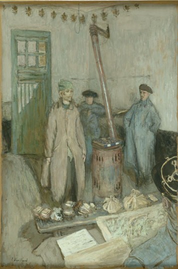 Edouard Vuillard, L’interrogatoire du prisonnier allemand, 1917