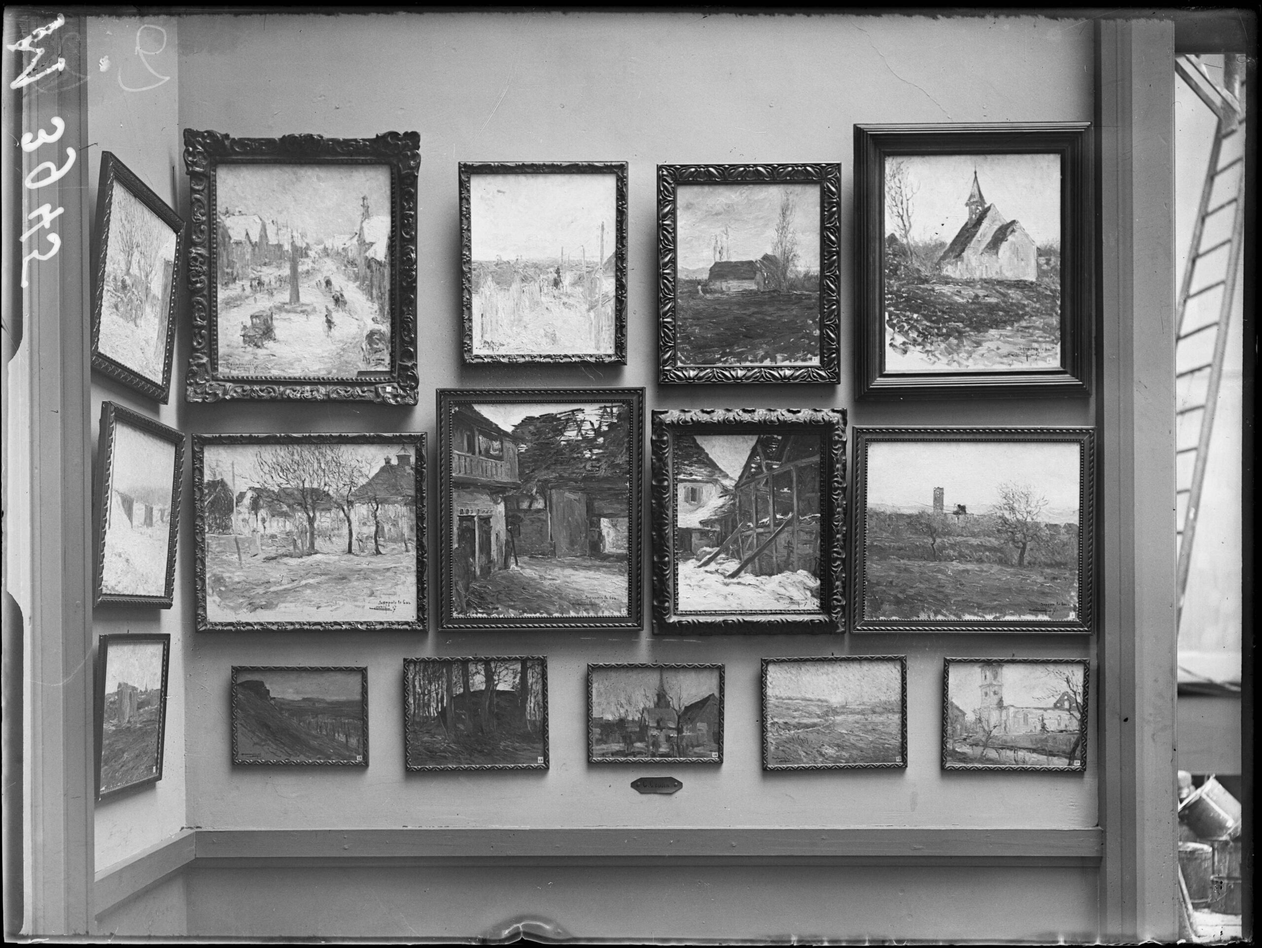 Les peintres aux armées. Panneau de Lucien Pénat et Jean Edouard Vuillard. 
1916, Paris, musée du Luxembourg. 