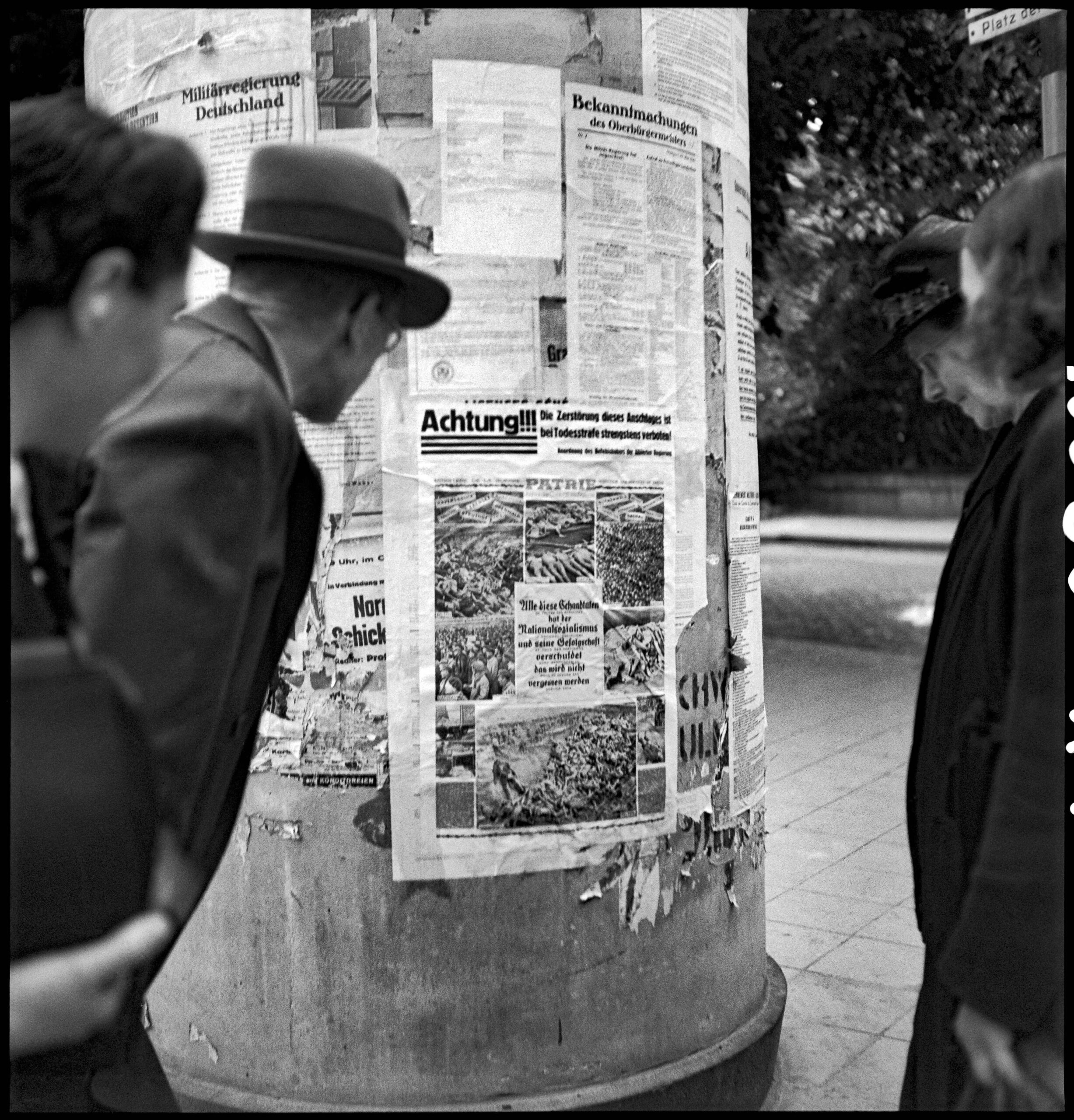 Dénonciation des crimes du IIIe Reich